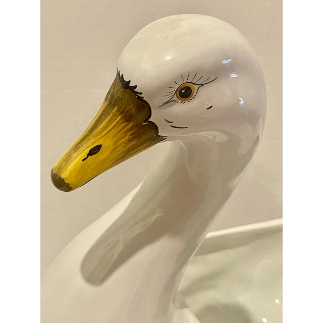 Italian Duc & Lemon Ceramic Tureen, 1960s For Sale - Image 9 of 12