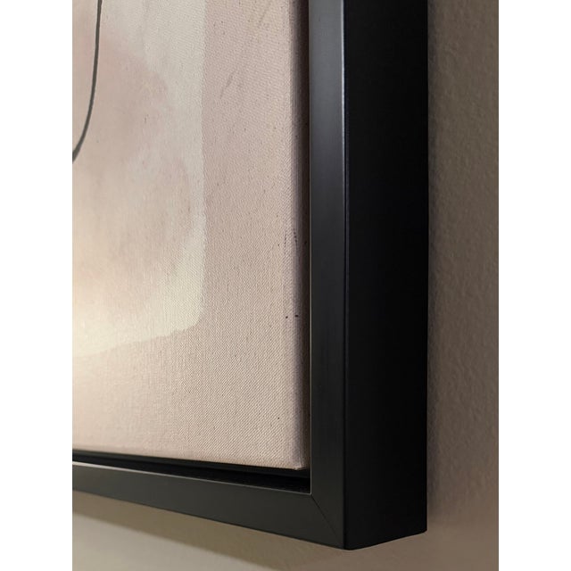 2020s Global Views Pathway Framed Abstract Canvas, Large Scale Reproduction For Sale - Image 5 of 9