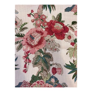 Schumacher 176780 Floribunda Document Fabric 2 Yards For Sale