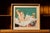 1950s Robert Patterson Original Framed Patterson Pin-Up Girl in Bath Painting; Signed For Sale - Image 4 of 4