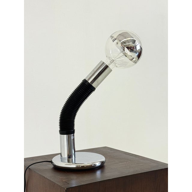 Rubber Elbow Table Lamp by Bellini for Targetti Sankey, 1970s For Sale - Image 7 of 9