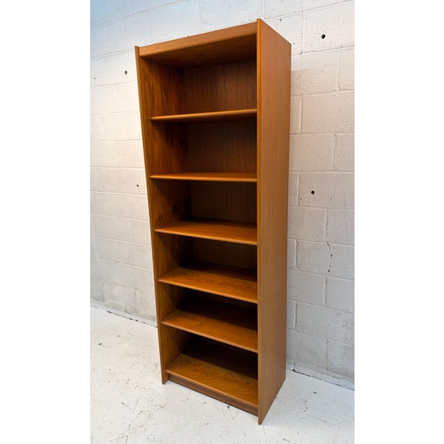 Mid-Century Modern Mid-Century Modern Danish Teak Bookcase For Sale - Image 3 of 9