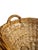 Antique French Provincial Handwoven Wicker Gathering or Laundry Basket 29” Wide For Sale - Image 10 of 16