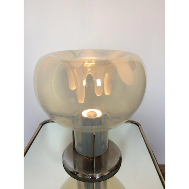 Metal Large Table Lamp by Toni Zuccheri for VeArt, 1970s For Sale - Image 7 of 16