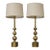 1970s Brass Table Lamps by Stiffel - A Pair For Sale