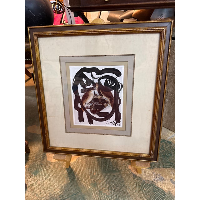 Fantastic Original Peter Keil (born 1942) Abstract Cubist Painting. This wonderful piece depicts a cubist picasso esque...