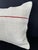 Contemporary Turkish Hemp Pillow Cushion Natural Beige Red Cushion Cover 20x20 For Sale - Image 3 of 4