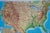 Original Mid Century Cram’s Pull Down Us School Map Usa Wall Map Geography 63" For Sale - Image 11 of 18