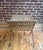 Tan Mid Century Modern Italian Wicker & Metal Magazine Stand For Sale - Image 8 of 9