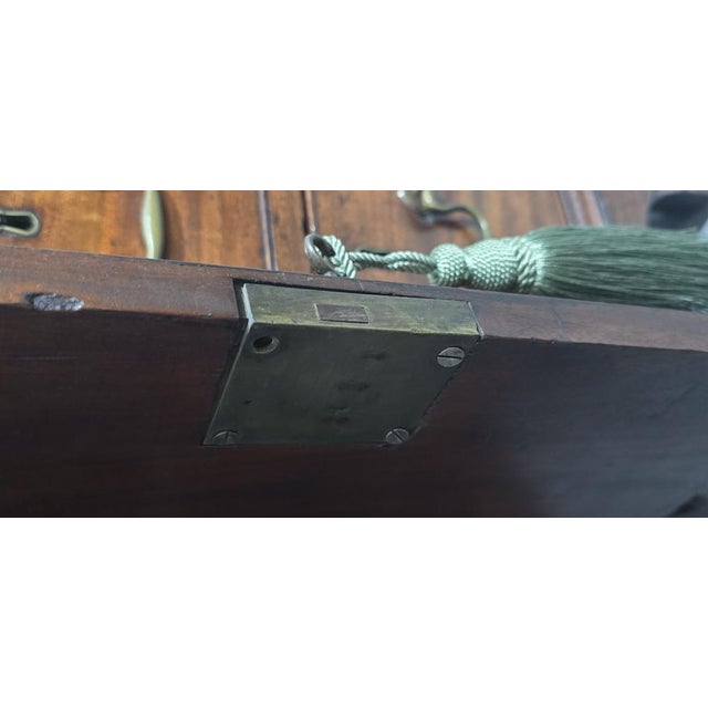 Antique Georgian Mahogany Desk, 1750 For Sale - Image 9 of 18