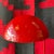 Red 1980's Italian "Minikini" Lamp by Barbieri & Marianelli For Sale - Image 8 of 13