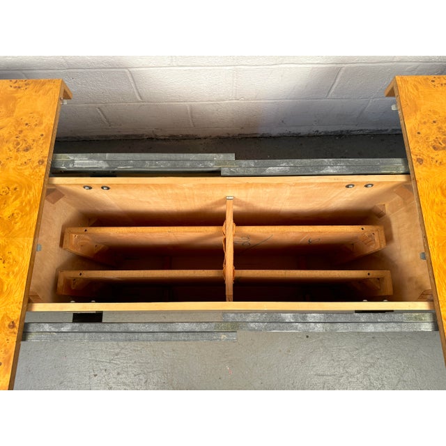 Wood Mid-Century Burl Wood Dining Table by Arthur Umanoff for Dillingham For Sale - Image 7 of 12