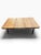 Wood Vintage Mid-Century Modern Solid Oak Extendable Dining Table With 2 Leaves For Sale - Image 7 of 11