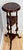 Mid 20th Century Georgian-Style Mahogany Plant Stand With Barley Twist Legs, 2 Drawers & Undershelf For Sale - Image 4 of 12