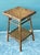 Vintage Split Reed Side Table For Sale In West Palm - Image 6 of 12