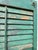 Late 19th Century Antique American Green Farmhouse Shutter 19th C Architectural Salvage For Sale - Image 5 of 7