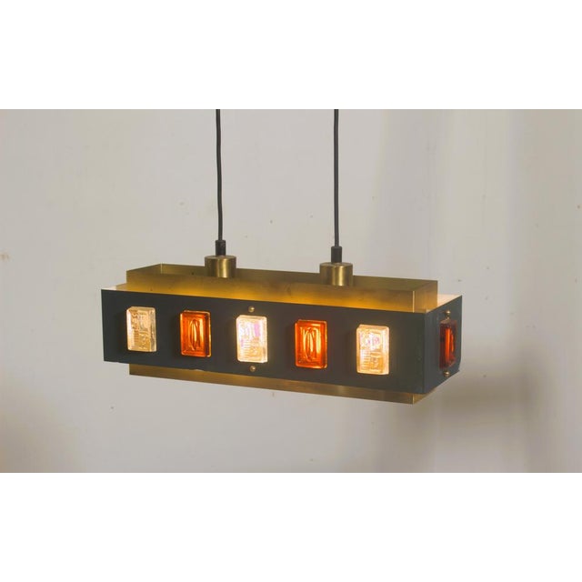 Swedish Ceiling Light by Einar Bäckström and Erik Höglund For Sale - Image 3 of 15