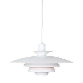 Vintage Danish Sofie Pendant Lamp by Kurt Wiborg for Jeka, 1980s For Sale