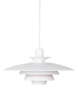 Vintage Danish Sofie Pendant Lamp by Kurt Wiborg for Jeka, 1980s
