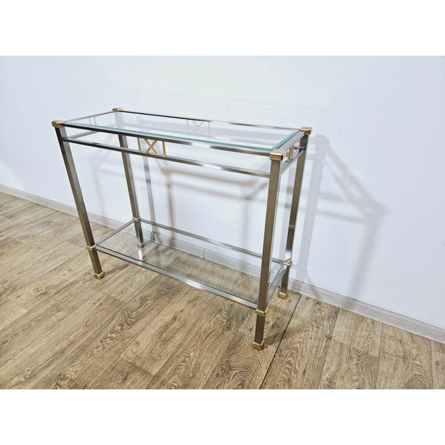 Hollywood Regency Console Table For Sale - Image 11 of 16