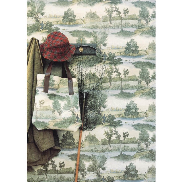 Fly Fishing Fabric Price Per Yard Chairish