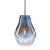 Design Plus Gallery presents the Small Soap Blue Pendant by Ota Svoboda for Bomma. The pendant captures the delicate...