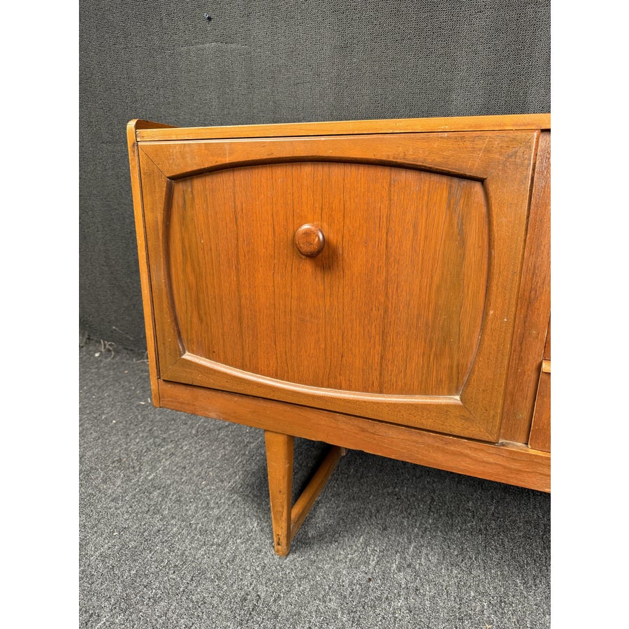 Mid-Century English Teak Sideboard by Stonehill Furniture | Chairish