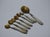 Precious ice cream set is a set of dessert cutlery realized in 19th century. Sterling silver and brass. The lot consist in...