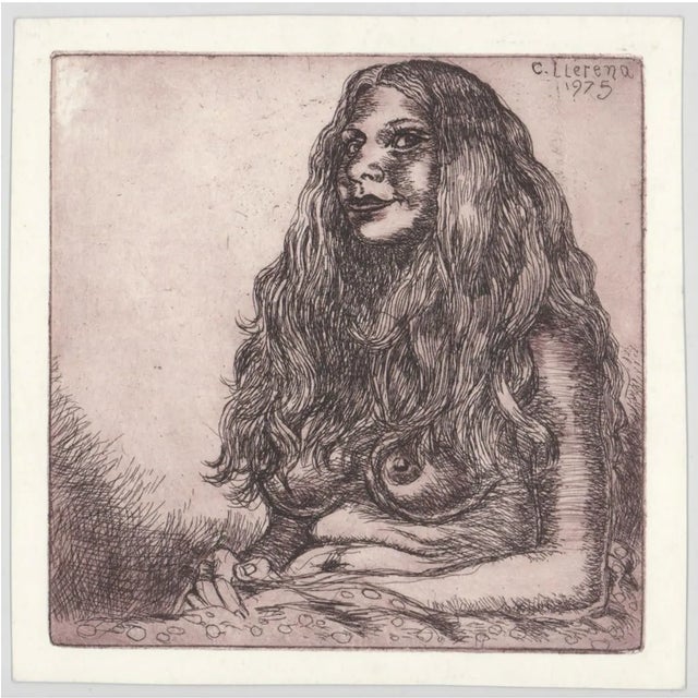 Carlos Antonio Llerena-Aguirre (born 1952) Dated 1975 and signed in the plate.