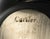 Glass Cartier Black Glass Conch Shell Bud Vase For Sale - Image 7 of 7