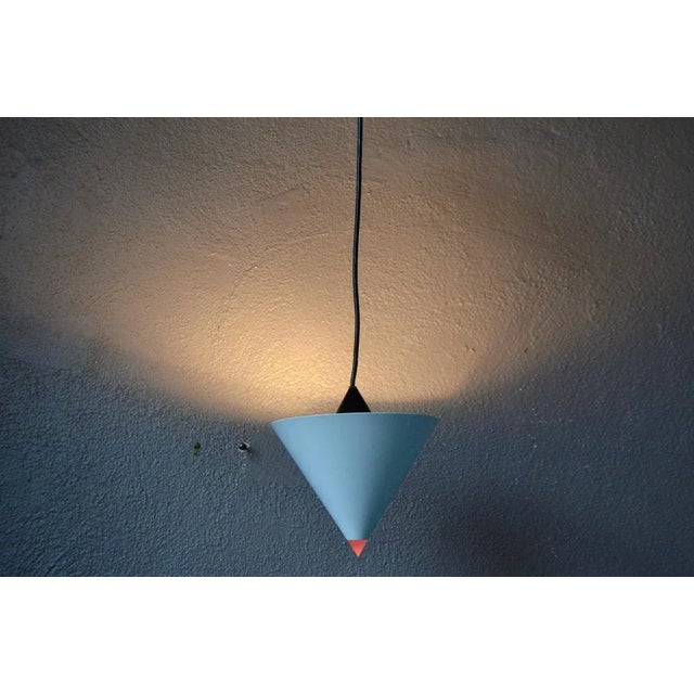 Red Point Pendant Light by Gary Morga for Biefflast, 1980s For Sale - Image 9 of 13