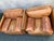 Late 20th Century Pair Large-Scale French 1970s Cognac Saddle Leather Armchairs For Sale - Image 5 of 18
