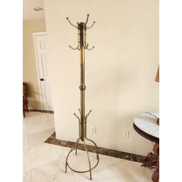 Vintage Coat & Hat Rack Stand Chairish
