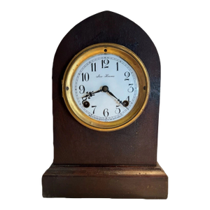Antique New Haven Beehive Style Mantel Clock - “Aurora” Model
