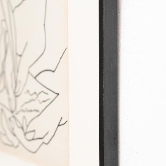 François Gilot, The Love Letter, 1951, Lithograph, Framed For Sale - Image 6 of 14