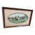 Cal-Mode Fine Furniture Gallop on the Boards Polo Scene, Framed For Sale