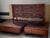 20th Low Platform Coffee Table, Slabs of Vintage Hardwood . Conductors Podium For Sale - Image 11 of 12