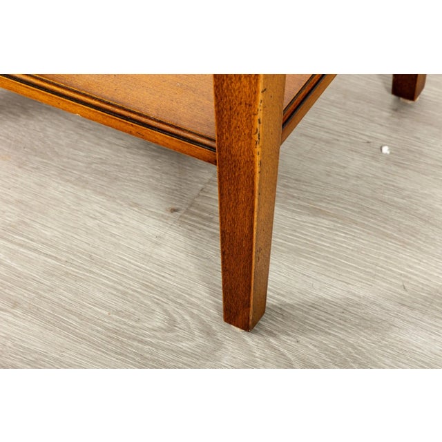 20th C French Directoire Style Cherry Side Tables Selva’s Villa Borghese Collection - a Pair For Sale - Image 9 of 10