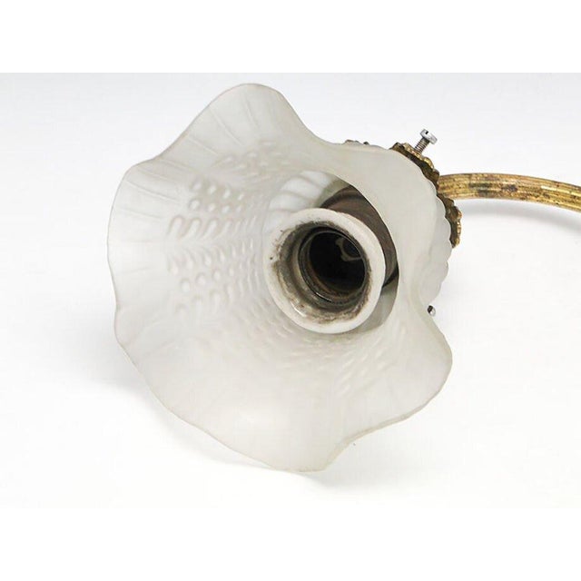 Rococco Style Wall Lamp, 1950s For Sale - Image 4 of 7