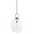 Calix Large Blown Glass 1 Light Pendant For Sale
