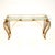 An absolutely gorgeous vintage Italian brass and glass console table. This was made in Italy, it dates from around the...