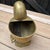 Mid 20th Century Brass Patina Nautilus Shell Planter, Mid Century For Sale - Image 5 of 7