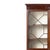 Furniture - Bookcase with desk drawer, George III style. English; George III; in mahogany wood. Features a raised cornice...
