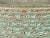 Late 20th Century Ribbed Pottery Planter With Green Volcanic Lava Crater Glaze For Sale - Image 9 of 18