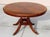 Rare Jonathan Charles Buckingham Mahogany & Satinwood Oval Dining Table For Sale - Image 10 of 18