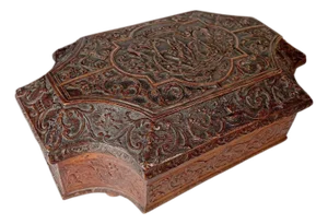 Early 18th Century French Bagard Casket Box With Provenance