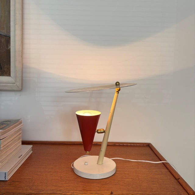 Vintage Italian Desk Lamp, 1950s For Sale - Image 4 of 14