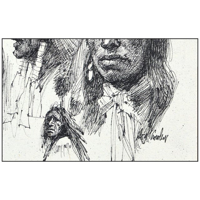 Figurative Late 20th Century Study of the Leaders, Don Crowley For Sale - Image 3 of 4