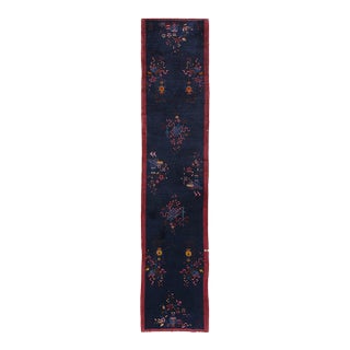 Pasargad DC Antique Chinese Art Deco Runner Rug For Sale