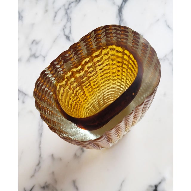 Mid-Century Modern Mid-Century Glass Vase from Kurt Wokan, 1960s For Sale - Image 3 of 14